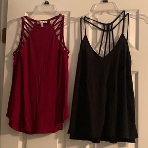 Bundle of  two Express tank tops